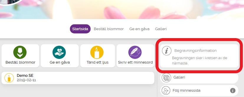 Privat begravningsinformation2